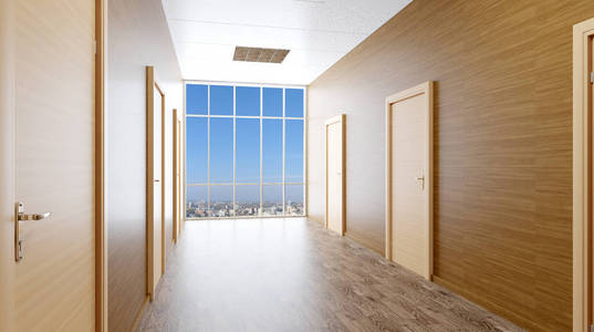 办公大楼走廊图片
