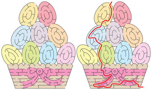 轻松复活节彩蛋迷宫