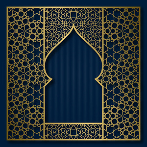 华丽的拱形网关图片