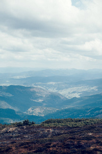 乌克兰喀尔巴阡山区景观