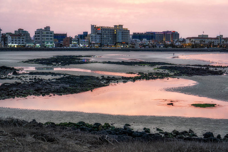 Hamdeok Seoubong 海滩日落