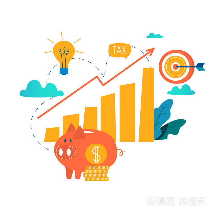 收入增长,财务战略,投资回报率高,预算平衡,资金筹集