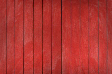红色的木材纹理。背景旧板