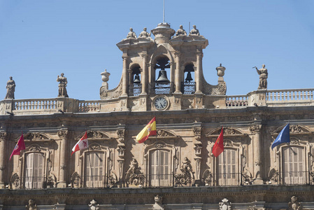 萨拉曼卡 西班牙 历史广场市长
