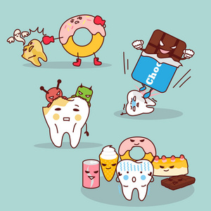 大牙蛀牙图片-大牙蛀牙素材-大牙蛀牙插画-摄图新视界