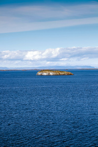 冰岛的海景群岛