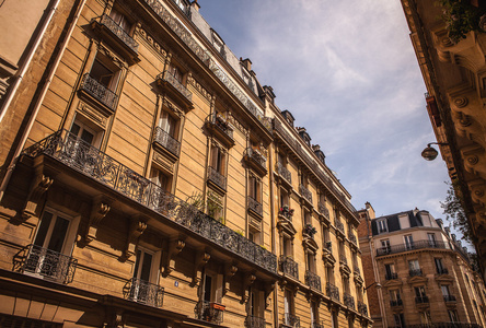巴黎传统建筑的立面