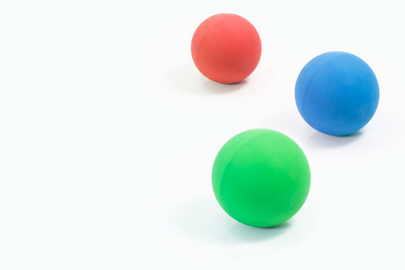 宠物用品关于红色, 绿色和蓝色的宠物 o 的橡胶球