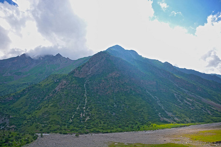 在山中的美丽风景