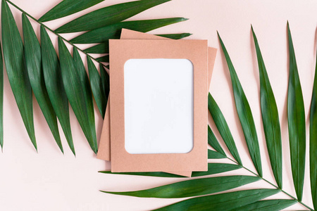 具有复制空间的图稿样机照片