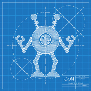 机器人玩具图标