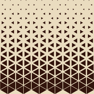抽象的几何时髦时尚设计打印三角形模式