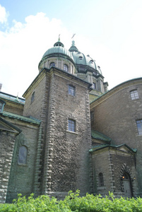 玛丽，世界大教堂在蒙特利尔，魁北克，加拿大的女王王后