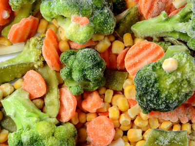 冷冻蔬菜混合图片