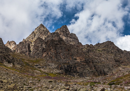 美丽的风景与土耳其高山