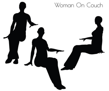 女人在沙发上的姿势