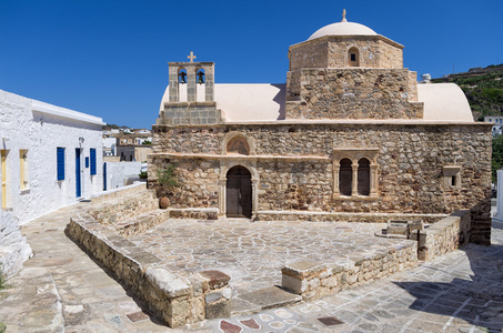 和莫洛斯岛上的古正教教堂希腊