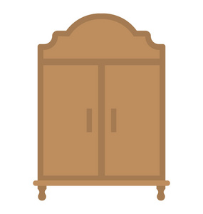 卧室木制棕色衣柜