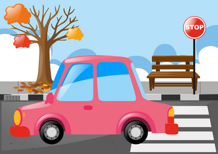 在路上的车图片大全