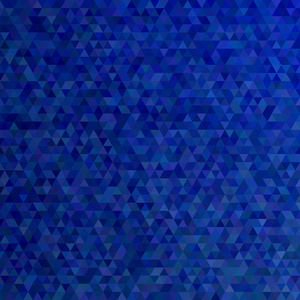 深蓝色多边形抽象平铺三角形背景现代矢量图形设计