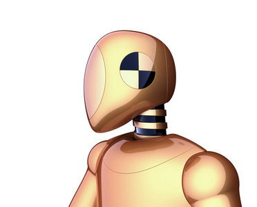 金色机器人未来机器人机器人安卓黄色金属照片