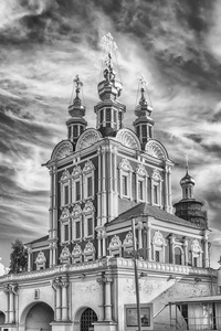东正教教会里面标志性建筑在俄罗斯莫斯科红场