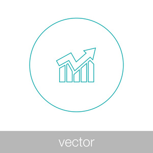 越来越多的图形图标。信息图表。图表图标。越来越多的图辛博