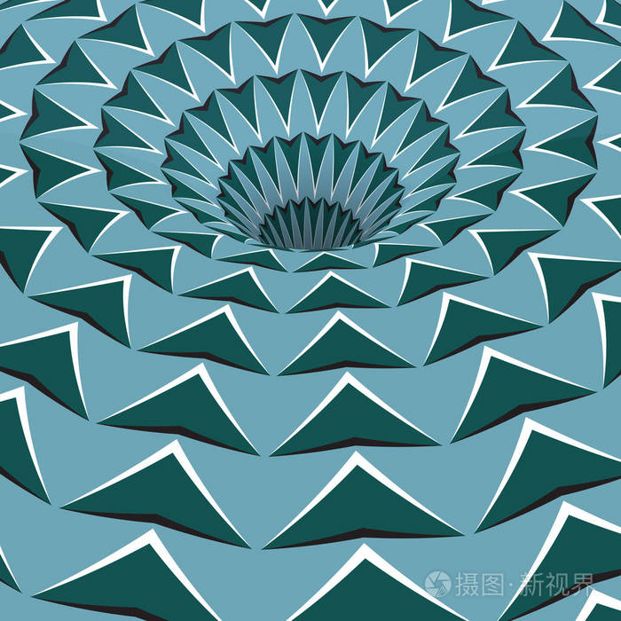 光学运动错觉图