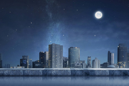 晚上露台图片