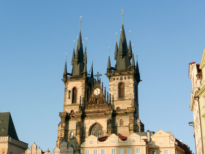 圣母教堂前 Tyn 布拉格，捷克共和国