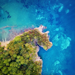 黑山海岸村空中