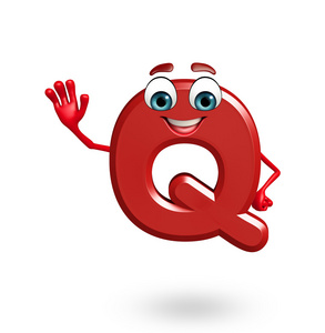 q人物卡通人物的字母 q照片