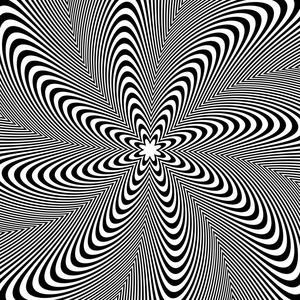 放射的线条抽象图案照片