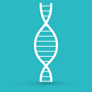 Dna 螺旋，医学图标