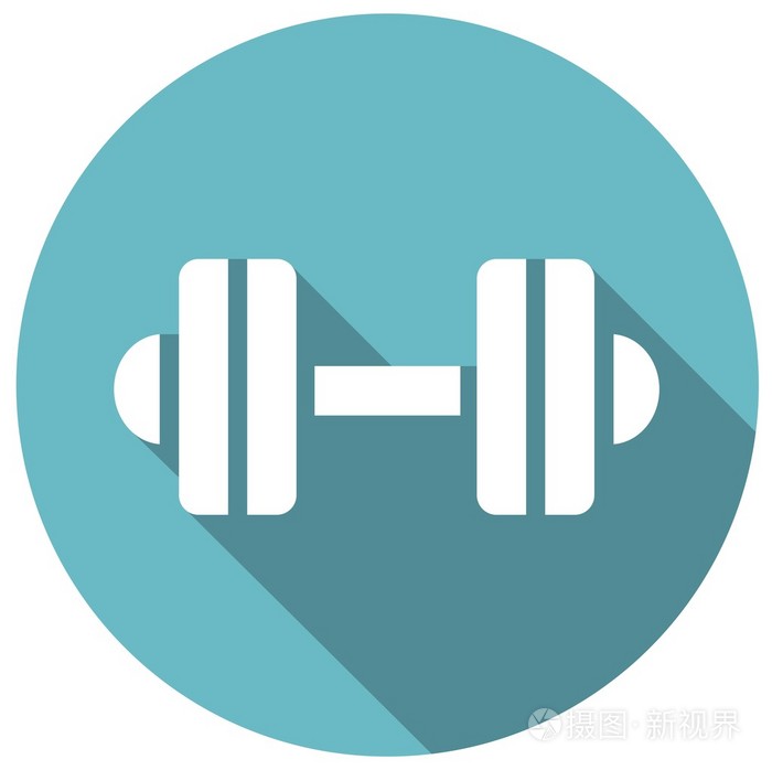 哑铃, 健身, 体育图标