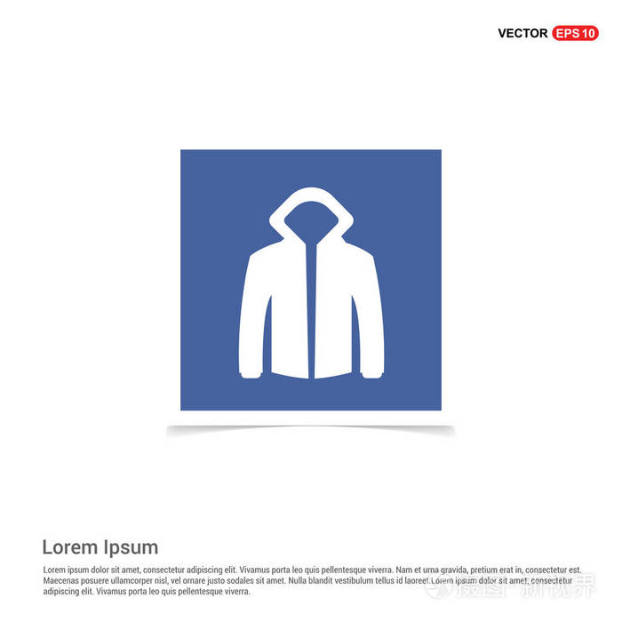 夹克与引擎盖图标