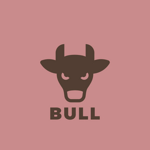 牛头标志设计图片