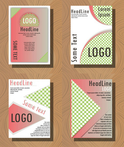 适用于药房业务的目录,传单,传单或海报照片