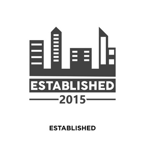 成立仪式背景图建立的图标被隔离在白色背景为您的网站, 手机照片