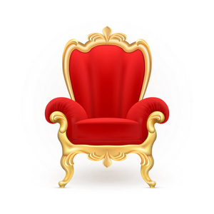 矢量现实主义皇家宝座, 豪华红椅