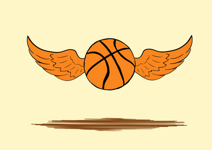 有翼的篮球