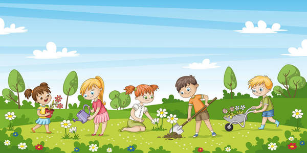 花园卡通图片 花园卡通素材 花园卡通插画 摄图新视界 花园卡通图片 花园卡通素材 花园卡通插画 摄图新视界