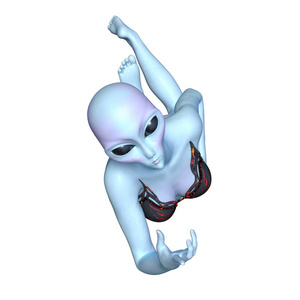 外星人的女性图片