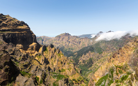 多云高山