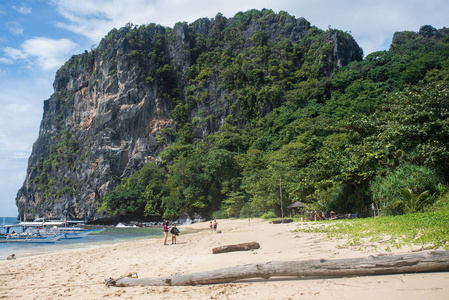 菲律宾巴拉望岛 El Nido 湾风景区景观