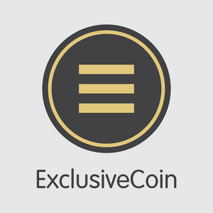 Exclusivecoin加密货币符号图标