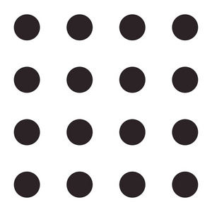 黑白圆点图片