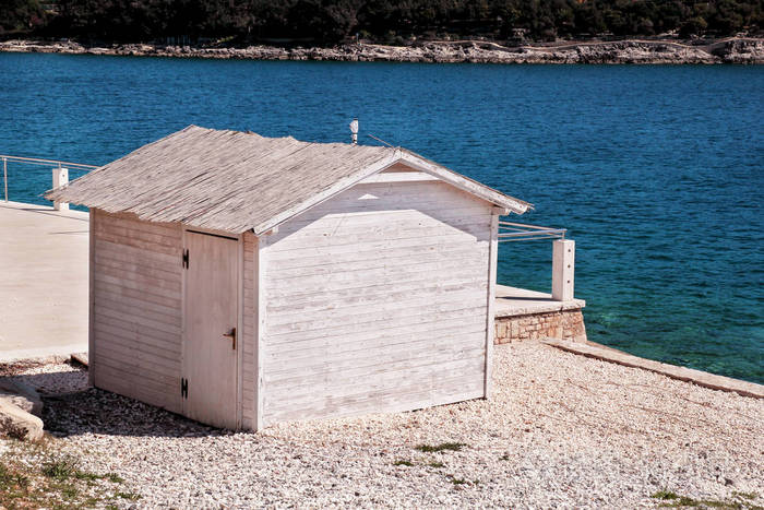 避暑小屋, 海边景点, 度假.