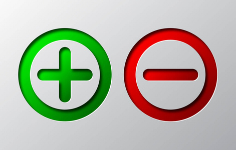 加减号素材图片