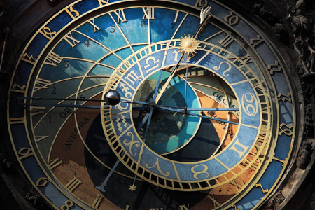 布拉格天文钟图片